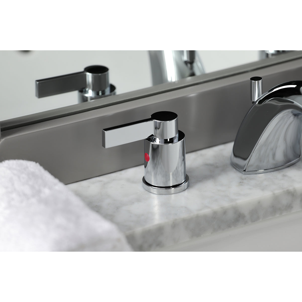 Nuvo Fusion Mini Widespread Bathroom Faucet