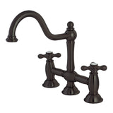 Restoration 8" Center Kitchen Bridge Faucet