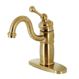 Vintage Single-Handle Single Hole Deck Mount Monoblock Bar Faucet