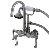 Royale Wall Mount Clawfoot Tub Faucet