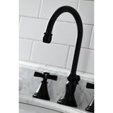 Millennium Widespread Bathroom Faucet With Brass Pop Up