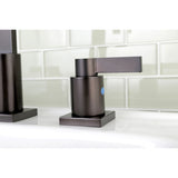 NuvoFusion Widespread Modern Bathroom Faucet