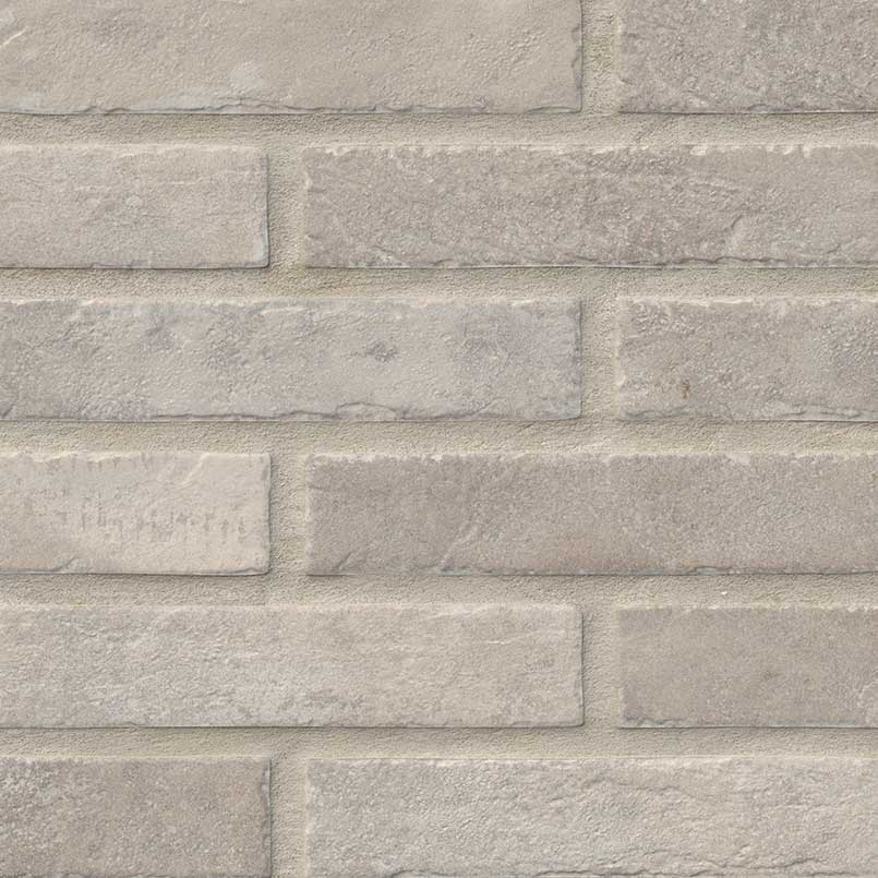 2" X 10" Brickstone Capella Ivory Glazed Matte Porcelain Tile (5.15SQ FT/CTN)