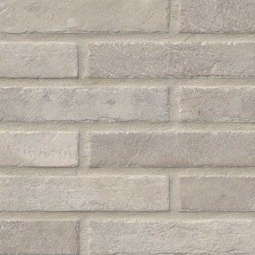 2" X 10" Brickstone Capella Ivory Glazed Matte Porcelain Tile (5.15SQ FT/CTN)
