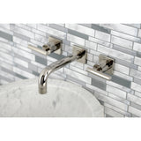 Manhattan Two-Handle Wall Mount Bathroom Faucet