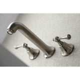 Metropolitan Modern Style Wall Mount Bathroom Faucet