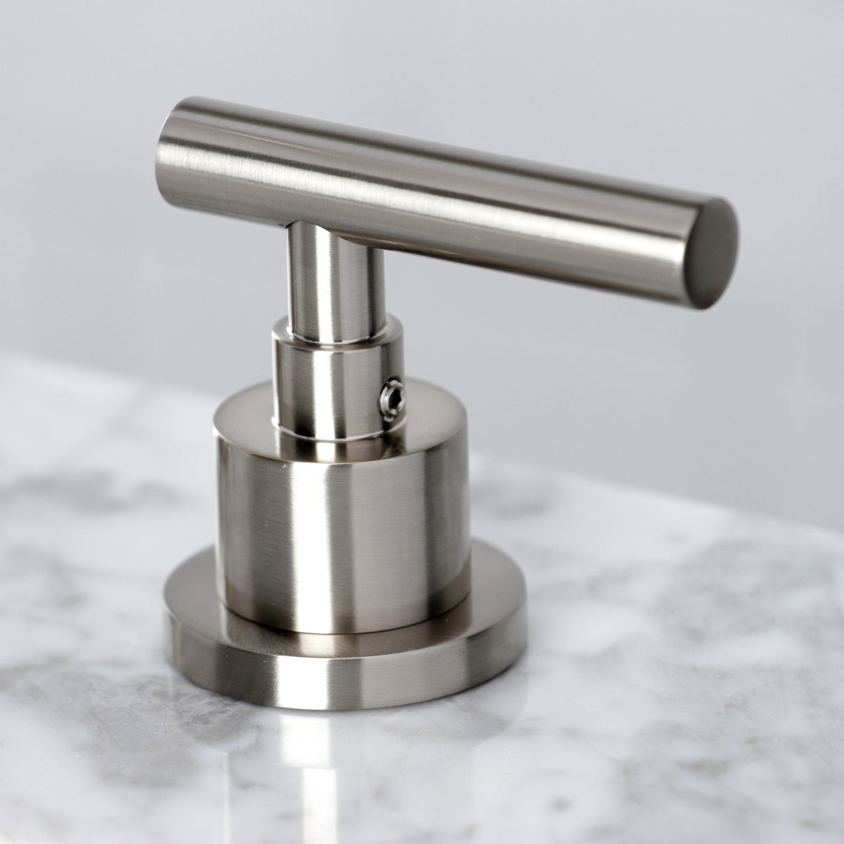 Modern Widespread Bathroom Faucet with Brass Pop-Up