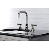 Manhattan Widespread Bathroom Faucet with Brass Pop-Up