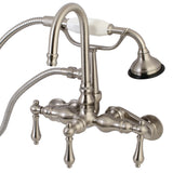 Vintage Wall Mount Clawfoot Tub Faucets