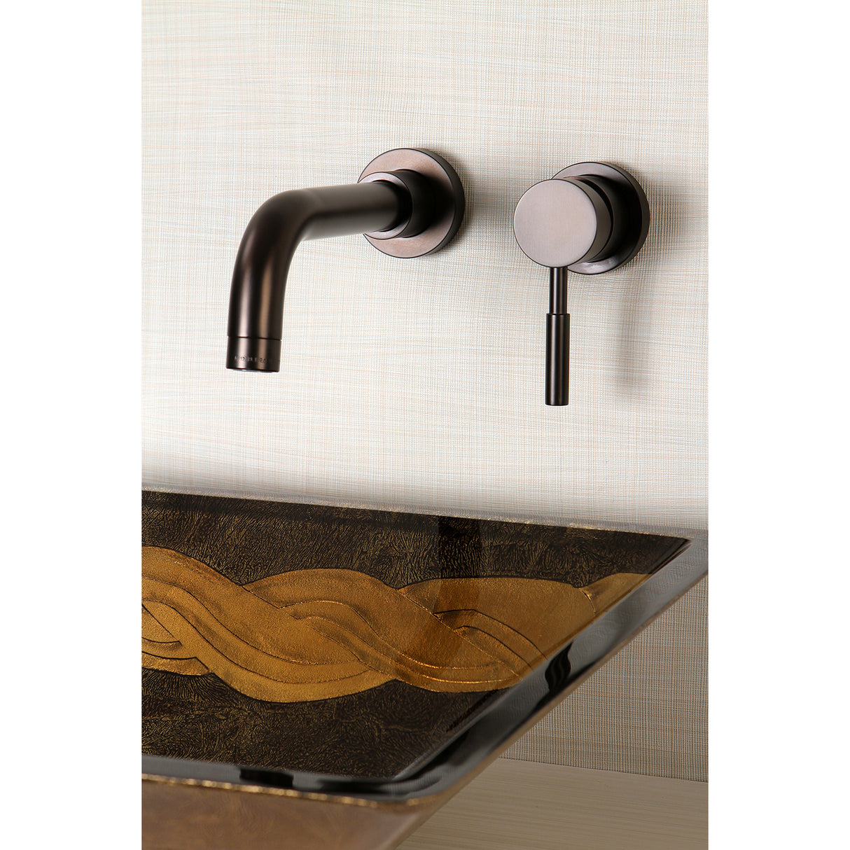 Single-Handle Wall Mount Bathroom Faucet