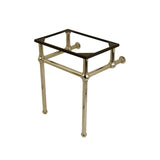 Templeton 24" x 20" Brass Console Sink Legs