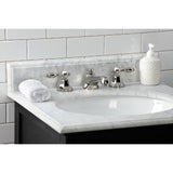 Tudor Traditional 8 inch Widespread Bathroom Faucet