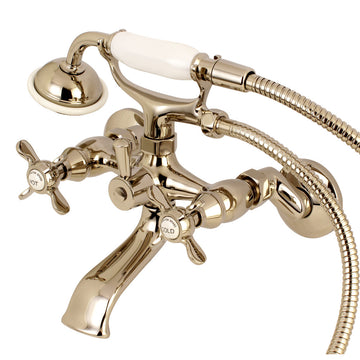 Essex Clawfoot Tub Faucet With Hand Shower In 7.5