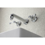 Metropolitan Modern Style Wall Mount Bathroom Faucet