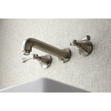 Metropolitan Modern Style Wall Mount Bathroom Faucet