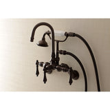 Vintage Wall Mount Clawfoot Tub Faucets