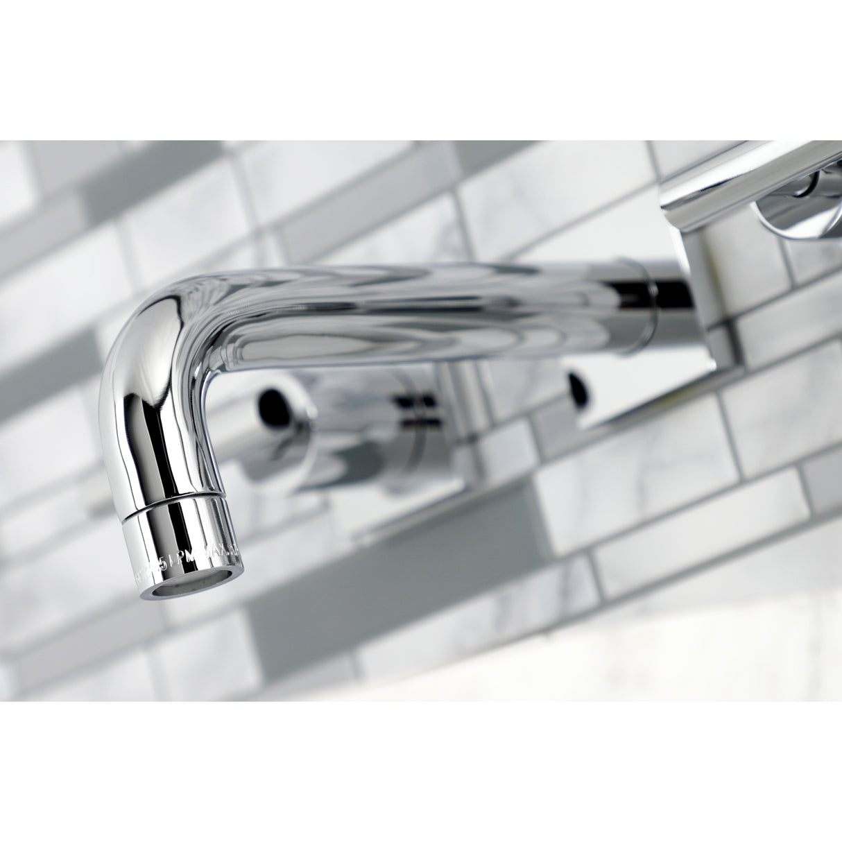 Manhattan Two-Handle Wall Mount Bathroom Faucet