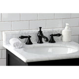 Widespread Traditional Bathroom Faucet with Brass Pop-Up