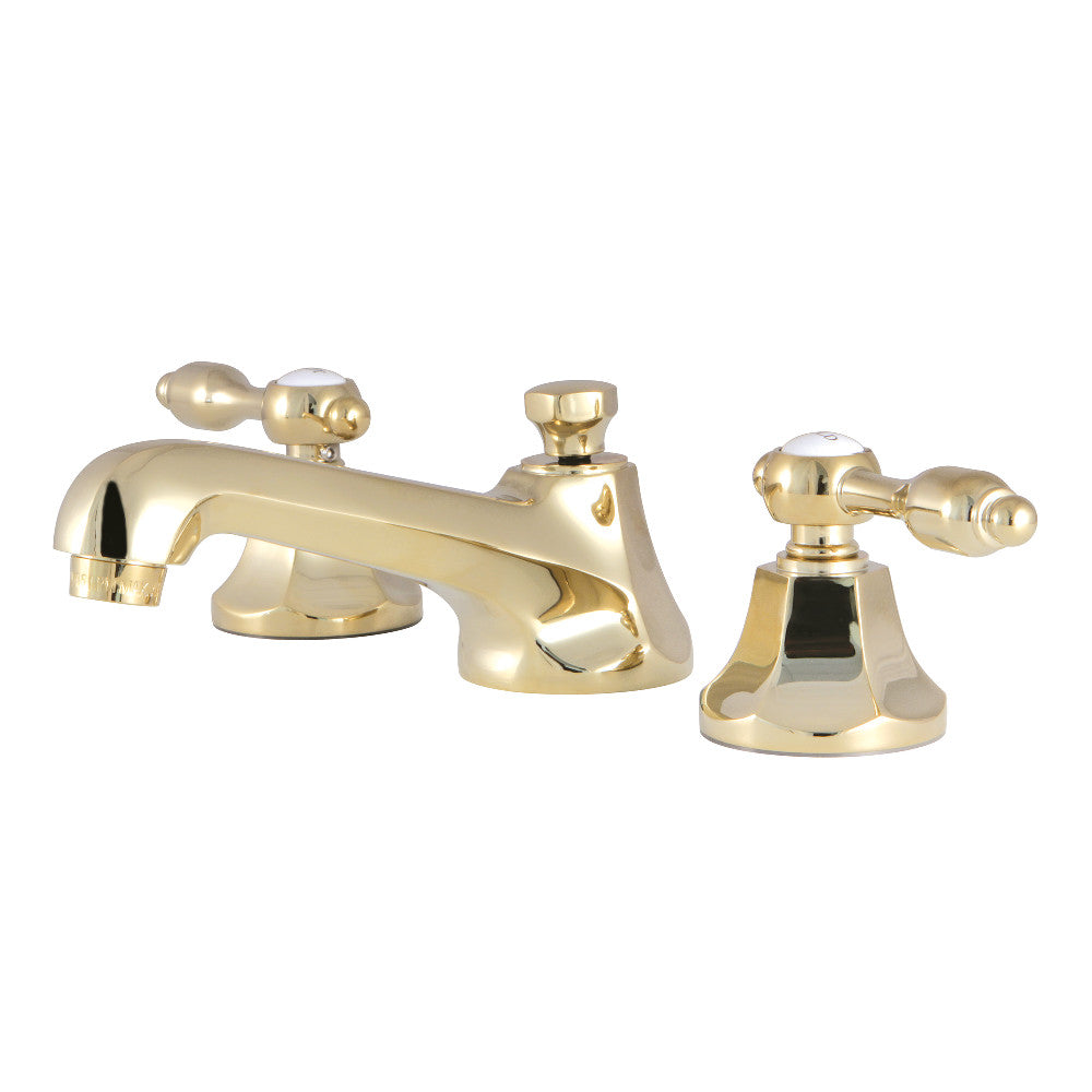 Tudor Traditional 8 inch Widespread Bathroom Faucet