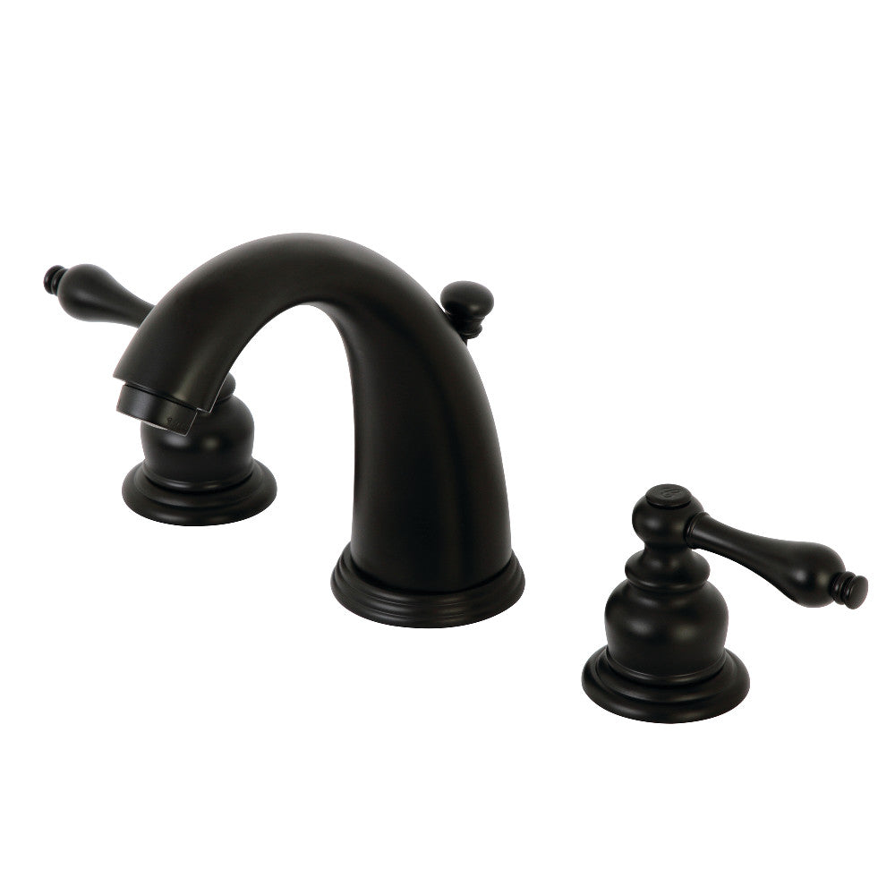 Victorian Two Handle 8" Widespread Bathroom Faucet With Matching Pop Up Drain