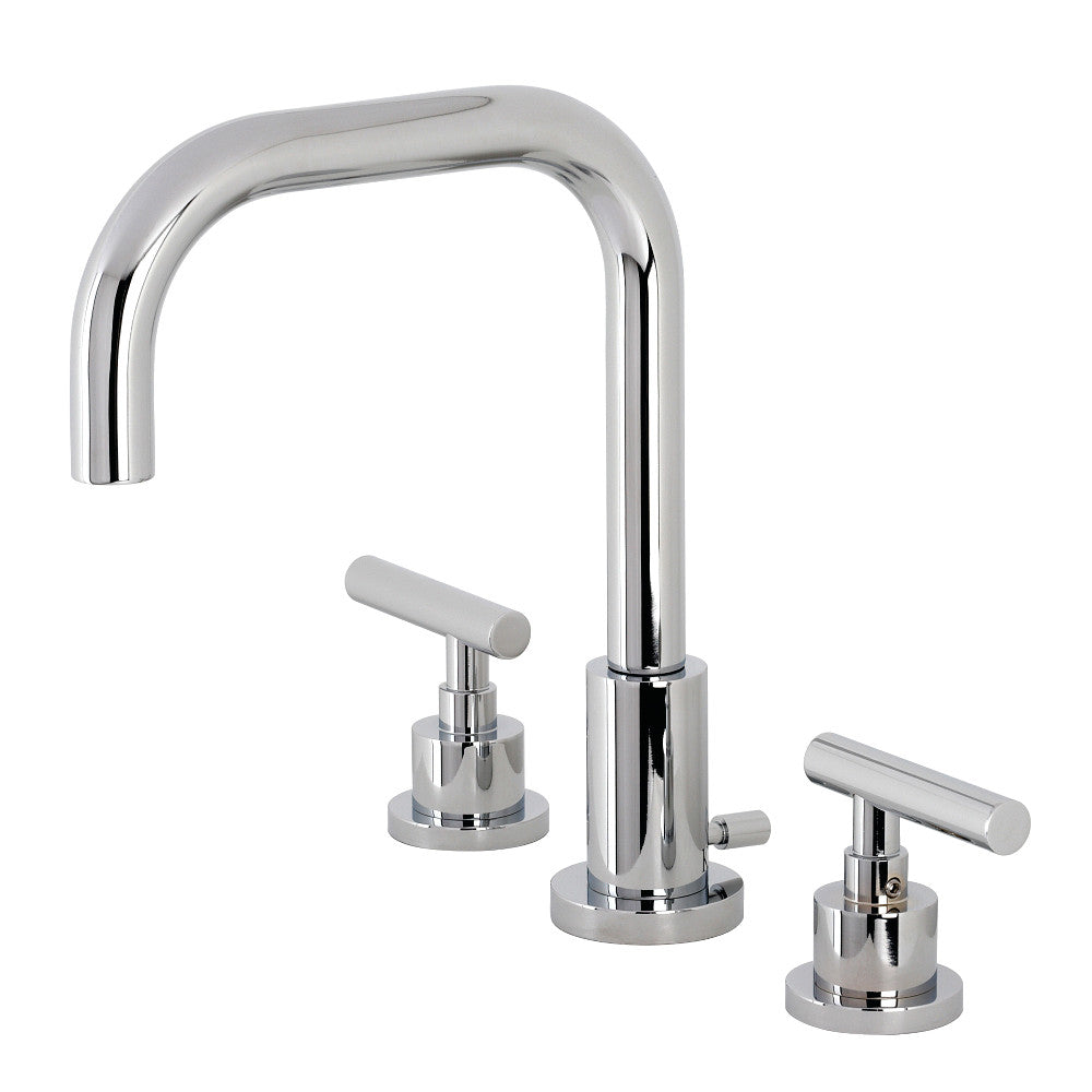 Manhattan Widespread Bathroom Faucet with Brass Pop-Up