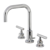 Manhattan Widespread Bathroom Faucet with Brass Pop-Up