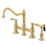 Kitchen Faucet With Side Sprayer