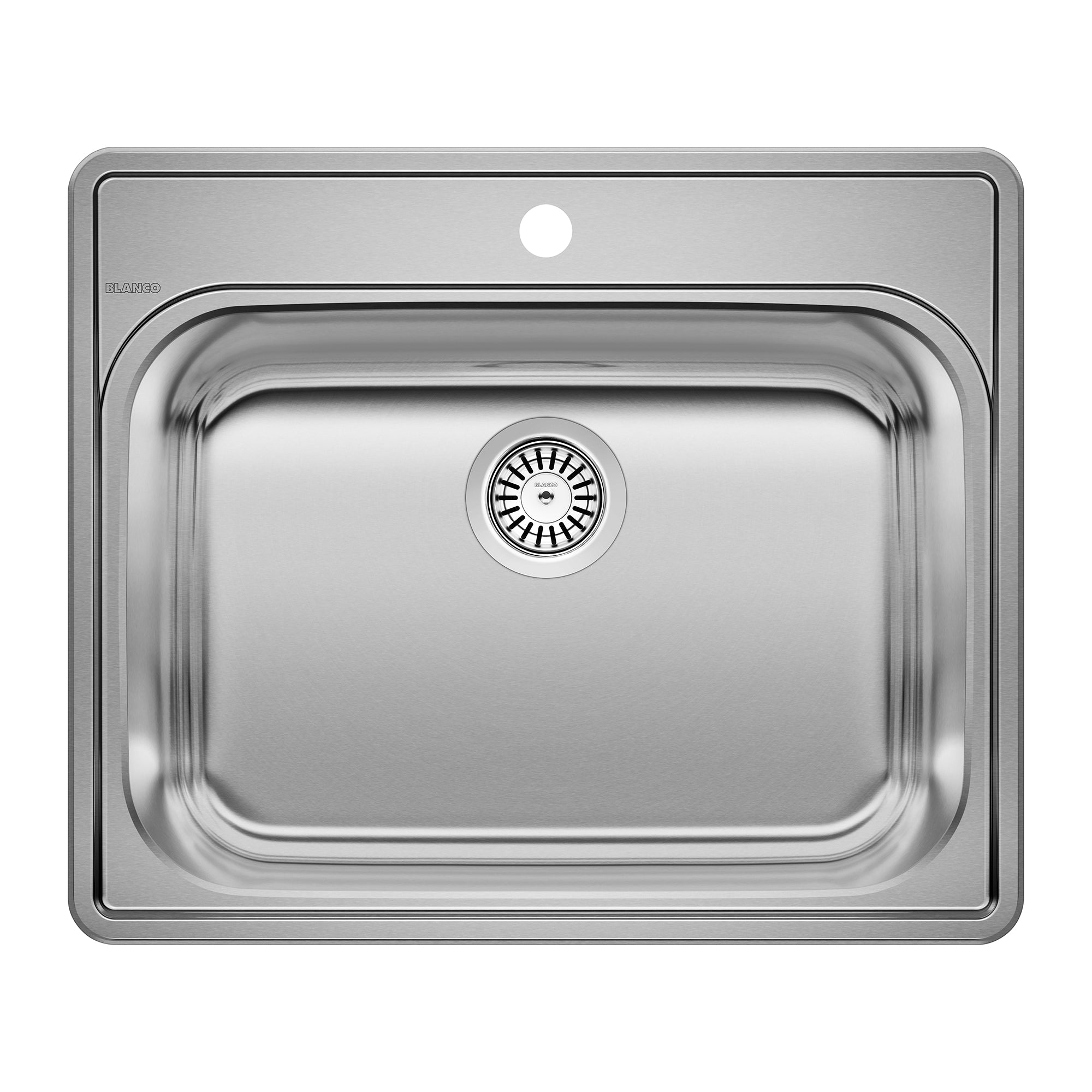 Blanco Essential 25" Single Basin Inset Stainless Steel Laundry Sink - 1-Hole