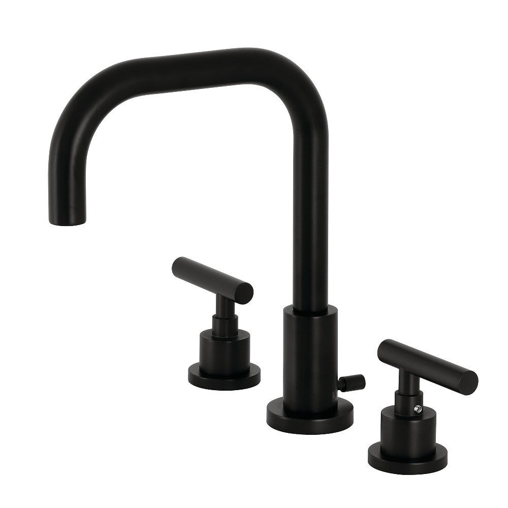 Manhattan Widespread Bathroom Faucet with Brass Pop-Up