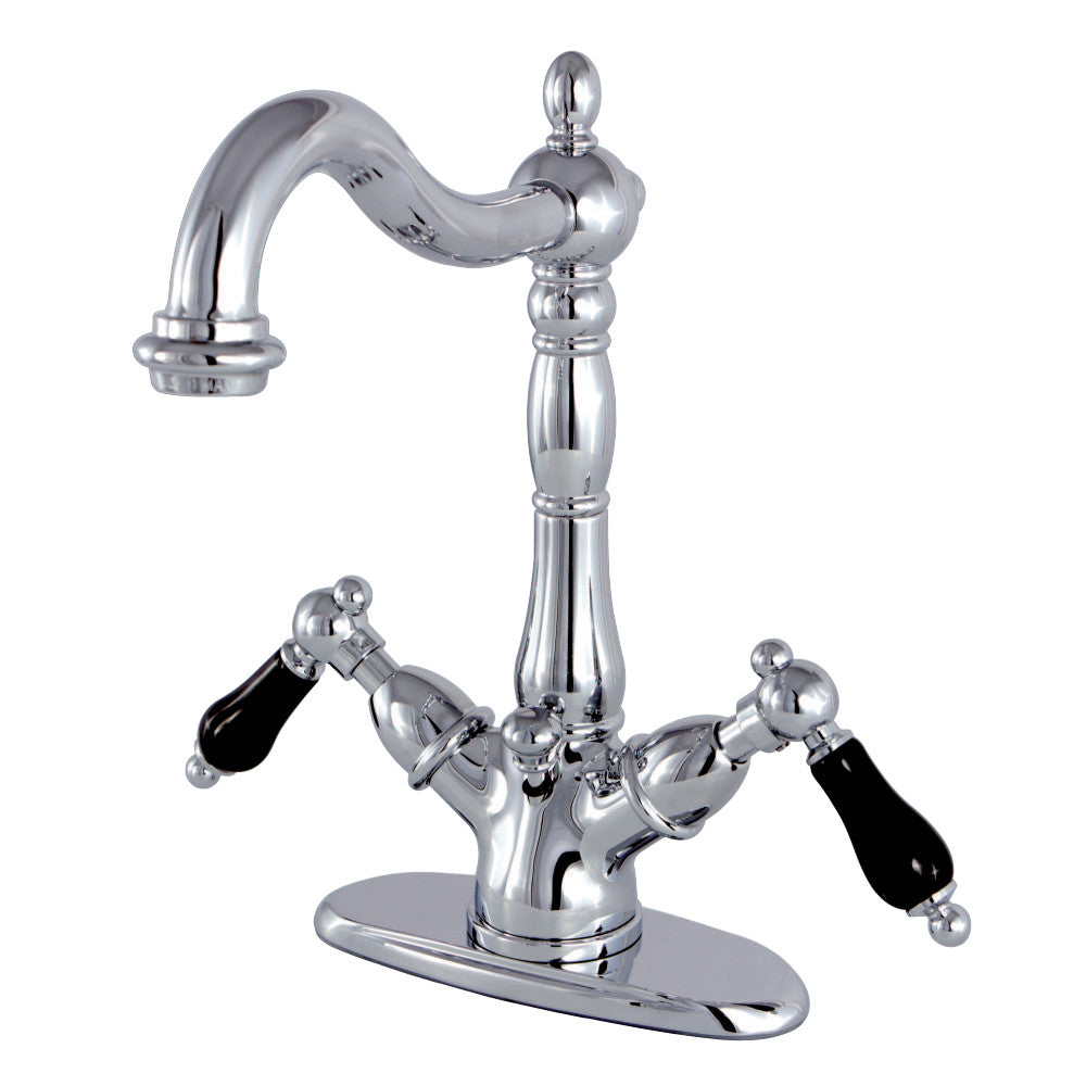 Duchess Two Handle Bathroom Faucet With Brass Pop Up & Cover Plate