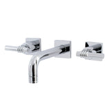 Milano Two-Handle Wall Mount Bathroom Faucet