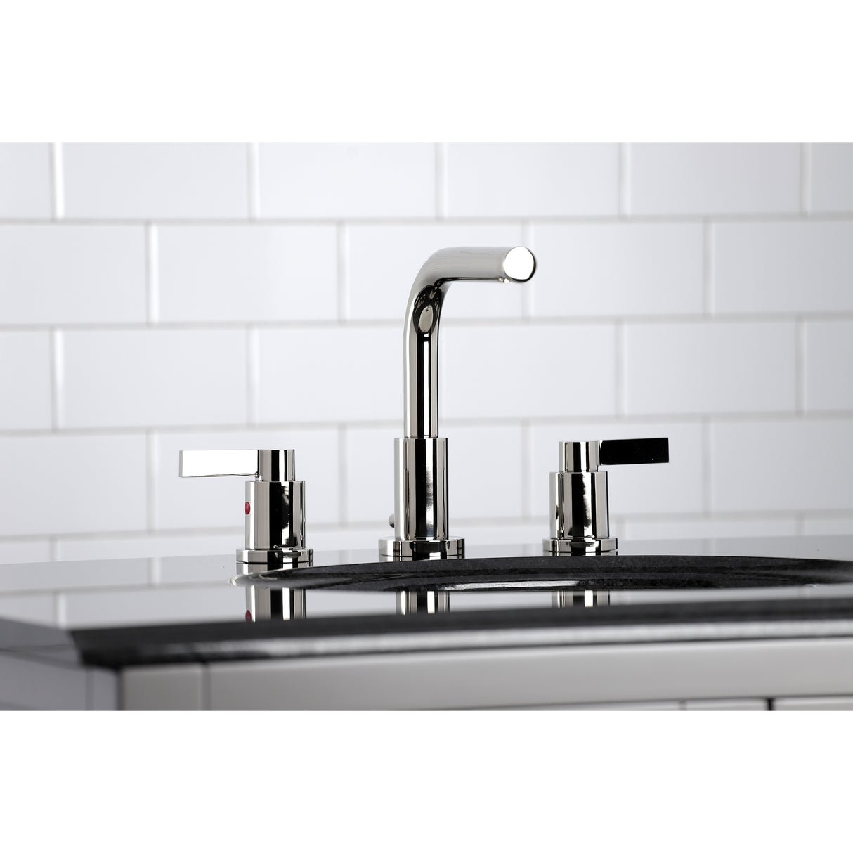 NuvoFusion 8 inch Widespread Bathroom Faucet