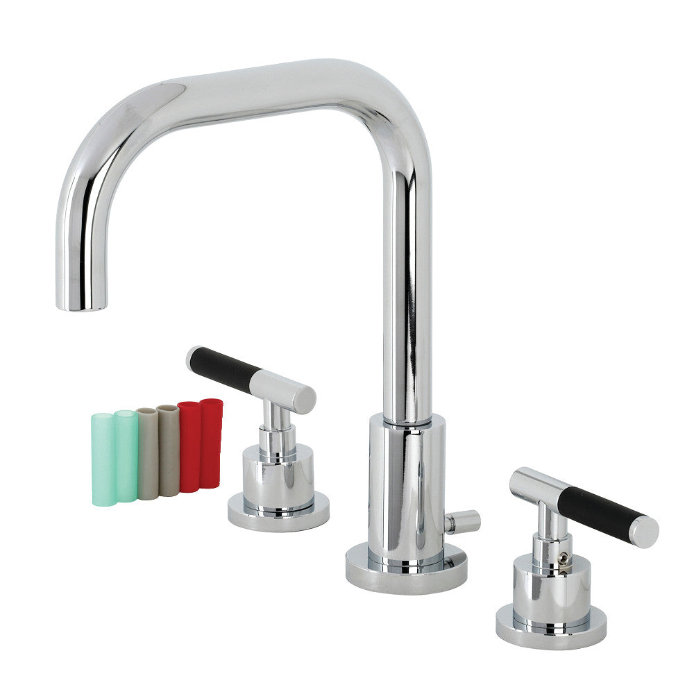 Kaiser Widespread Bathroom Faucet with Brass Pop-Up