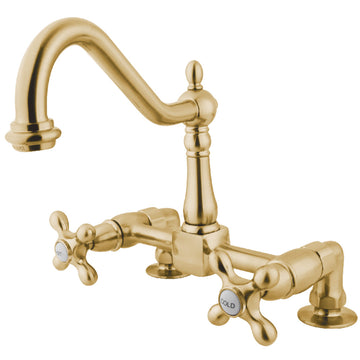 Heritage Two-Handle Traditional Bridge Kitchen Faucet