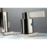 NuvoFusion Widespread Modern Bathroom Faucet