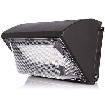 Forward Throw Exterior LED Wall Pack Lights - 80 Watt - 5700 Kelvin - DLC Approved - IP64 Rated Wall Mounted Lights