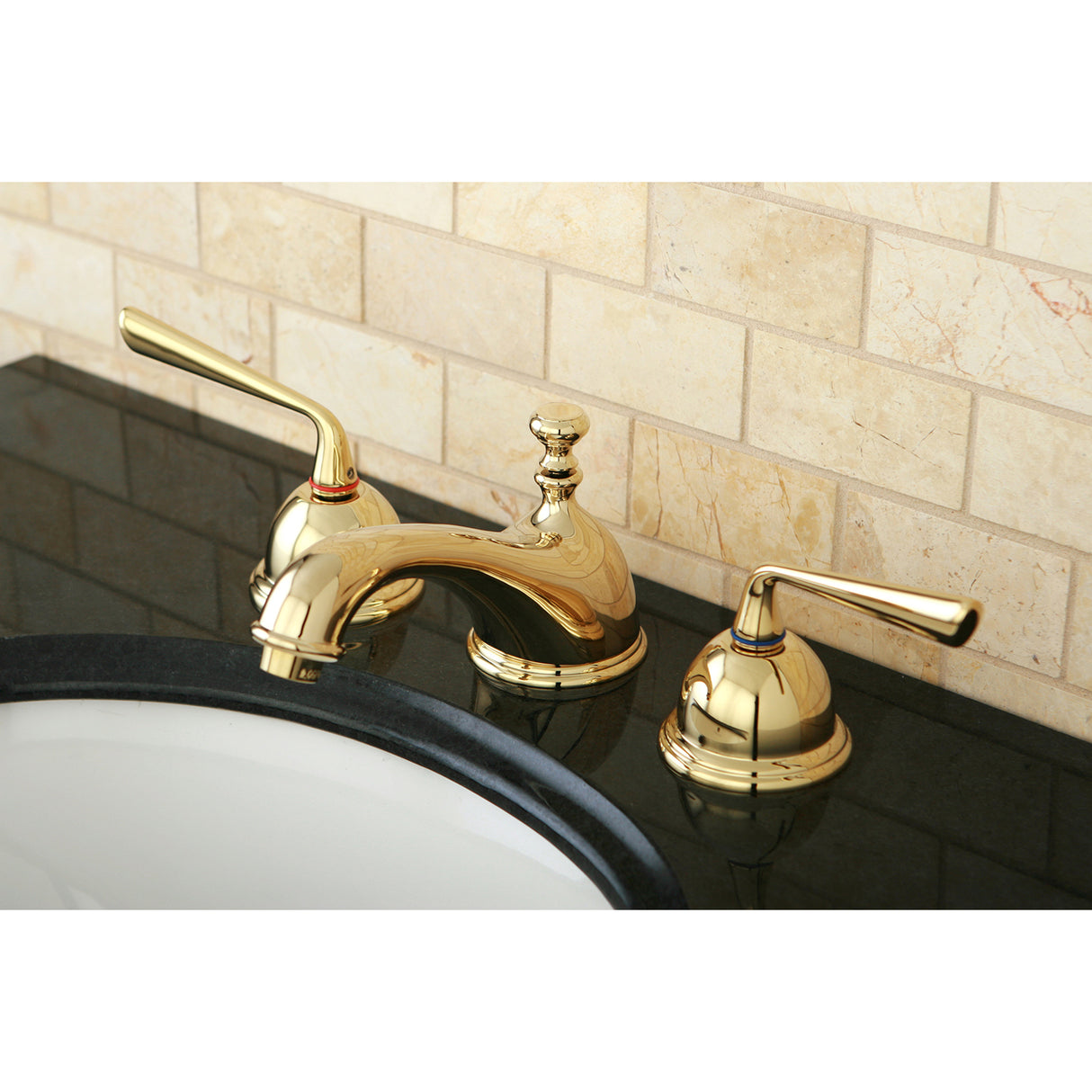 Silver-Sage 8 inch Widespread Bathroom Faucet