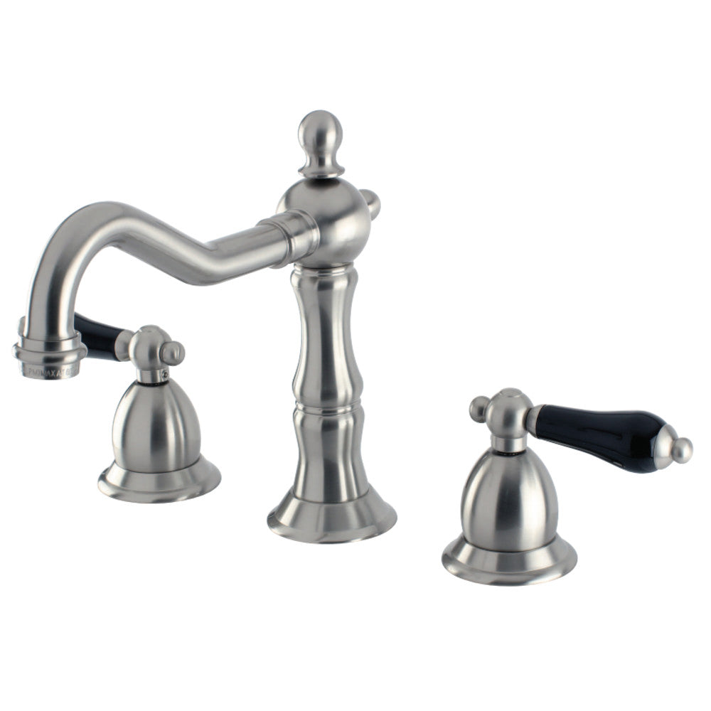 Widespread Bathroom Faucet w/ Brass Pop-Up