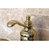 Templeton 4 In. Single Handle Single Hole Deck Mount Bathroom Sink Faucet with Push pop-up