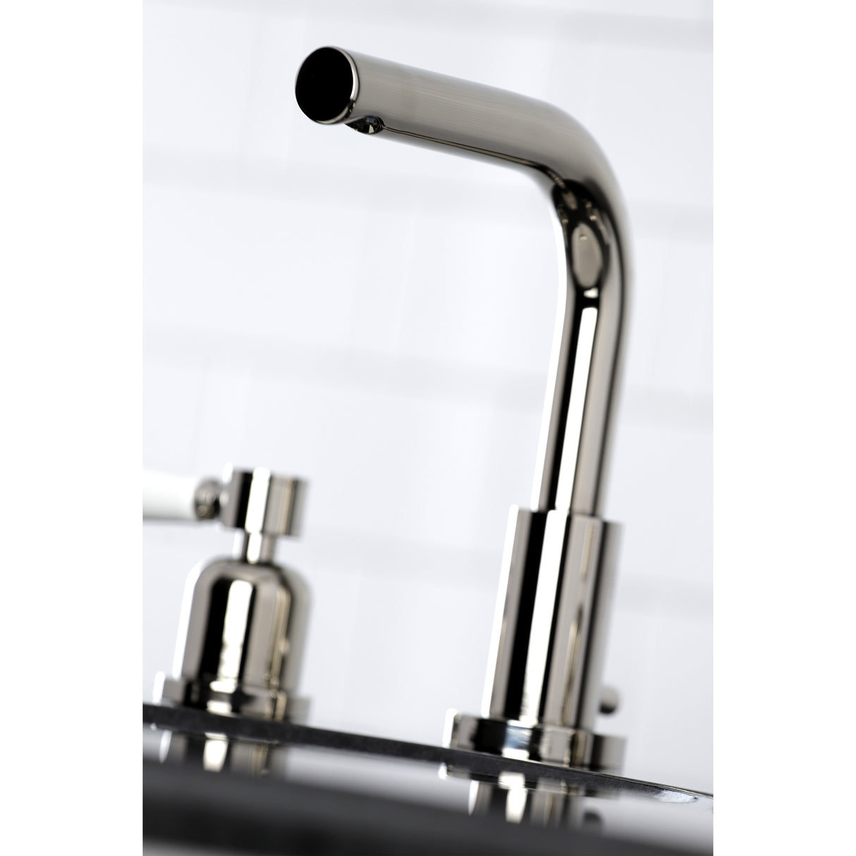 Paris Modern Widespread Bathroom Faucet, 8 Inch