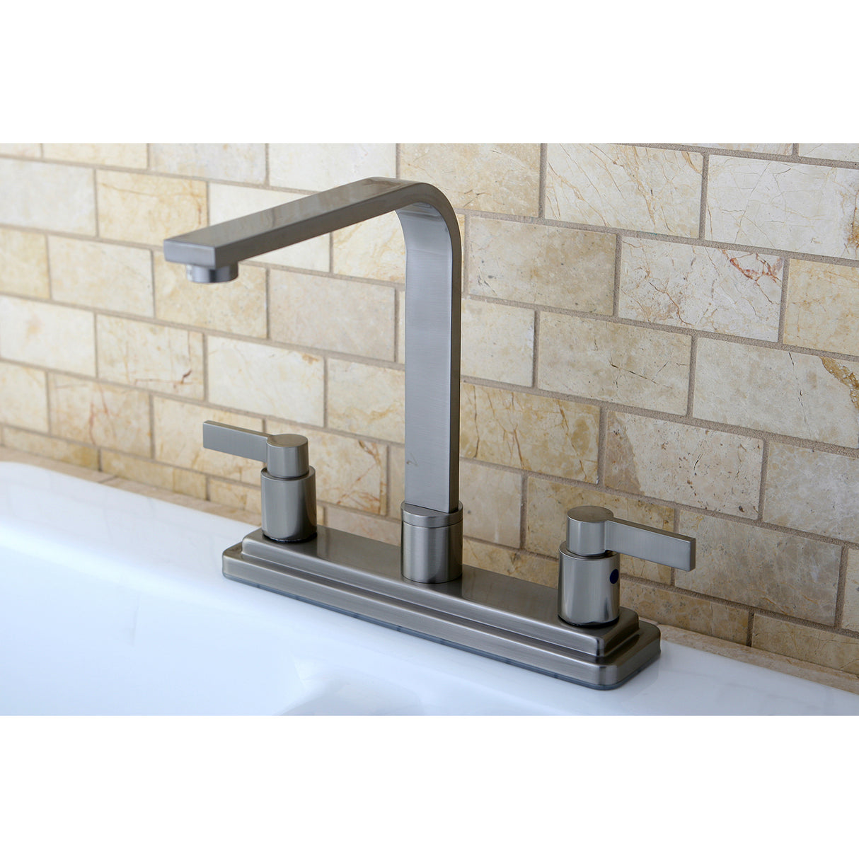 Nuvofusion Centerset Spout Kitchen Faucet Without Sprayer