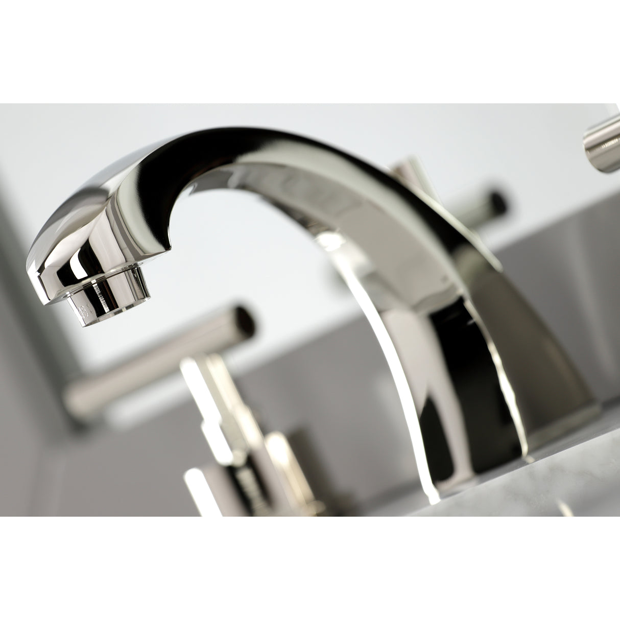 Manhattan 8 inch Modern Widespread Bathroom Faucet