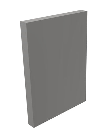 RTA - Glossy Grey - Double Door Base Cabinets | 42"W x 30"H x 23.8"D