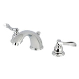 NuWave French Widespread Bathroom Faucet In 5.3" Spout Reach