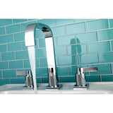 NuvoFusion Widespread Modern Bathroom Faucet