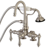 Vintage Clawfoot Tub Faucet With Hand Shower