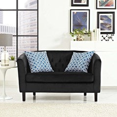 Prospect Performance Velvet Loveseat - BUILDMYPLACE