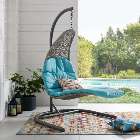 Porch Swing Chair For Home-Landscape Hanging Chaise Lounge Outdoor Patio Swing Chair - BUILDMYPLACE