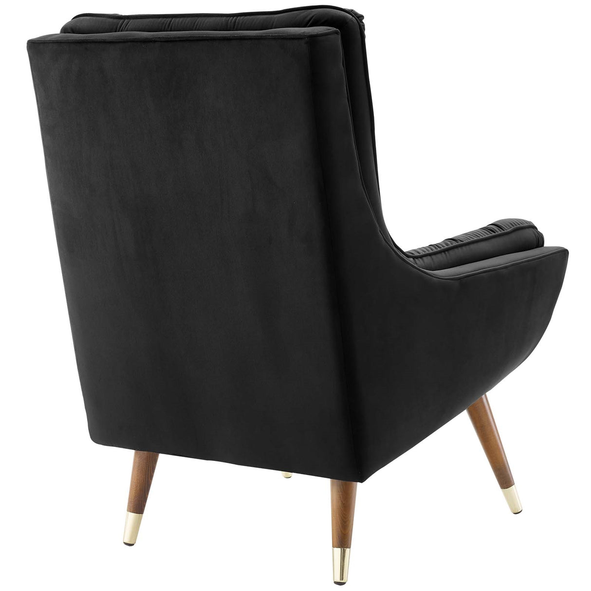 Modern Upholstered Performance Suggest Button Tufted Velvet Lounge Chair - BUILDMYPLACE