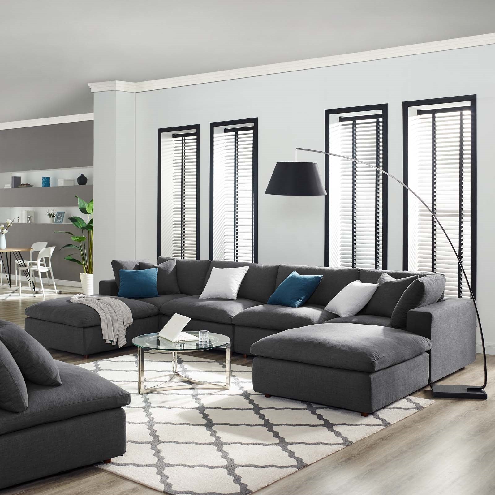 6 piece deals sectional couch